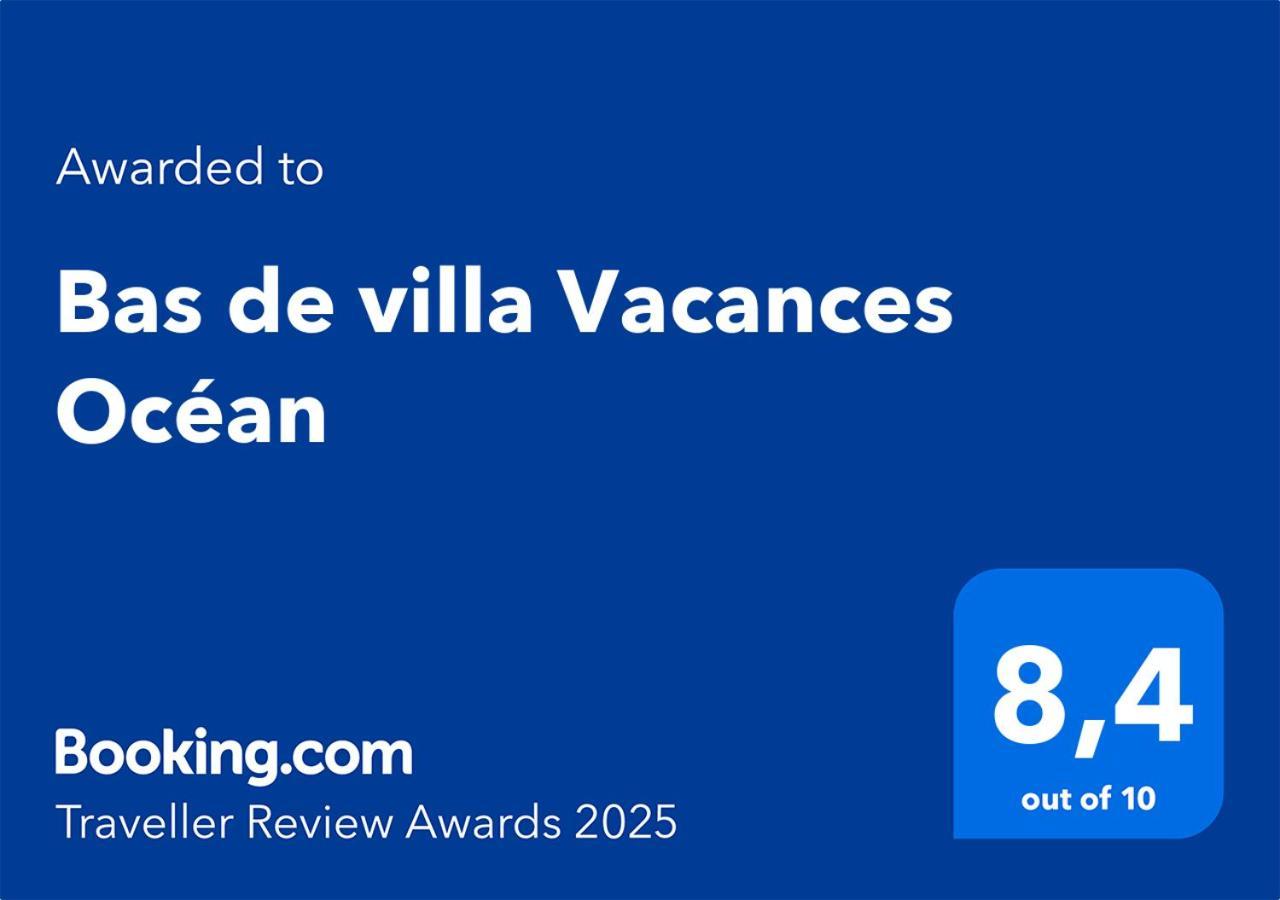 Bas De Villa Vacances Ocean ル・カルベ エクステリア 写真